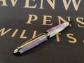 Big Ben Cigar, purple and white resin epoxy.